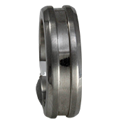 Aliança de aço para namoro - 6 mm