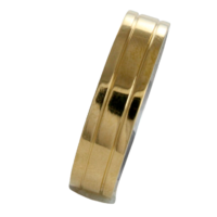 Aliança para noivado ou casamento de moeda - 6 mm