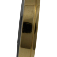 Aliança para noivado ou casamento de moeda - 4 mm