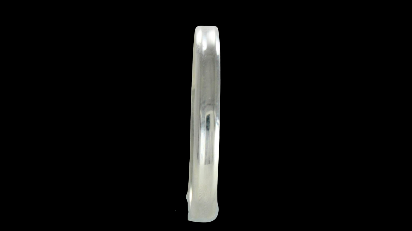 Aliança para namoro de prata - 3 mm