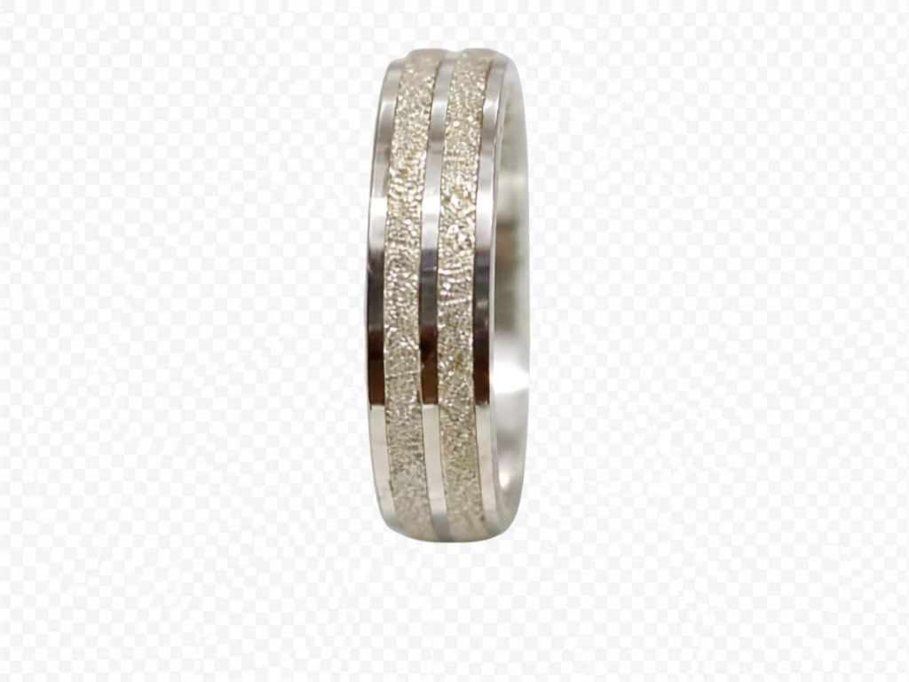 Aliança de prata 925 para namoro 6 mm