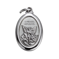 Medalha de São Miguel Arcanjo em aço